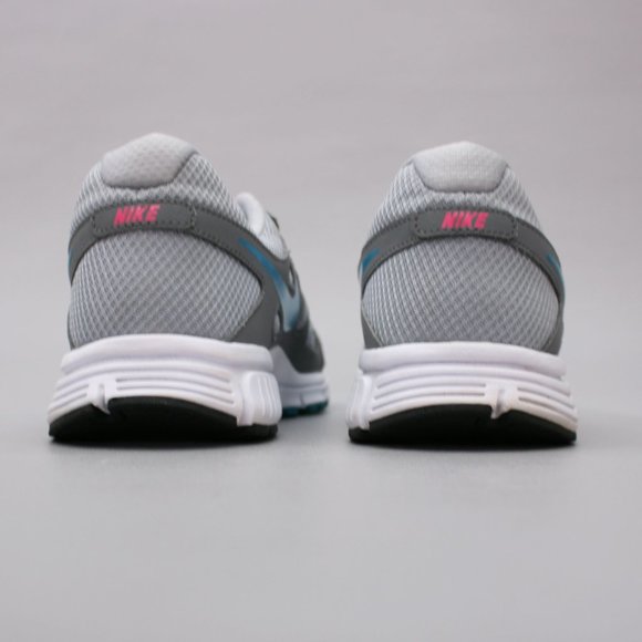 Nike Ladies 10 Revolution 2 Gray Pink Blue Running Training Sneakers - Picture 3 of 12